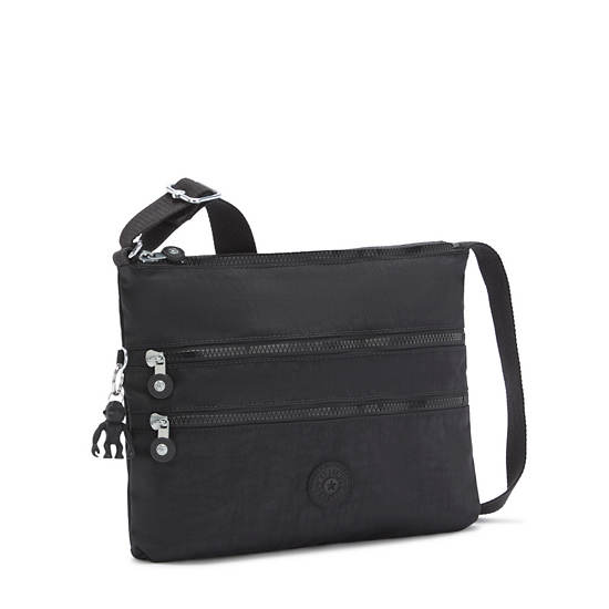 Bolsos Cruzados Kipling Alvar Negros | MX 1062WN